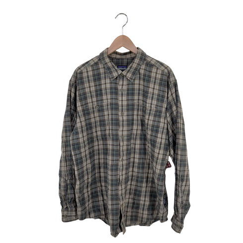 パタゴニア patagonia ピマコットン チェックL/Sシャツ メンズ import:L