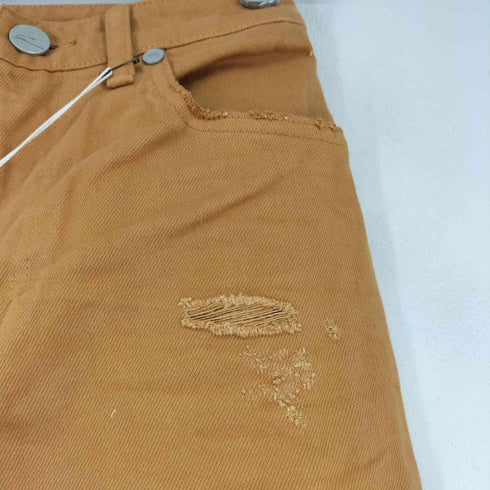 スタニングルアー Stunning Lure ダメージ加工カラーデニムパンツ レディース JPN:0