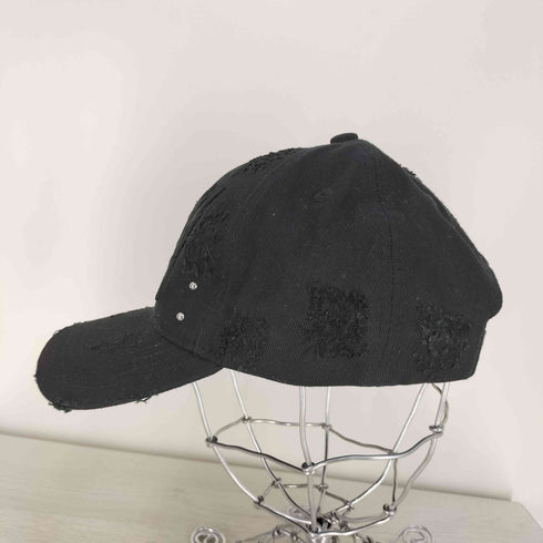 DimMoire ロゴ刺繍ダメージCAP メンズ FREE