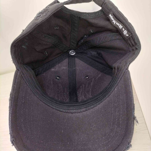 DimMoire ロゴ刺繍ダメージCAP メンズ FREE