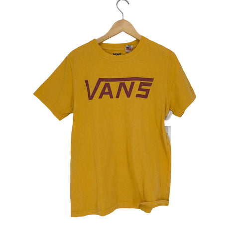 バンズ VANS ロゴプリント半袖Tシャツ メンズ JPN:M