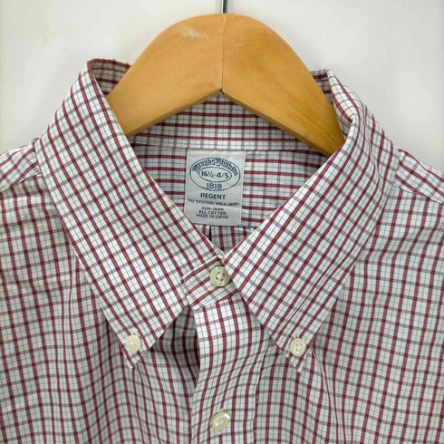 ブルックスブラザーズ BROOKS BROTHERS L/S REGENT チェック柄BDシャツ メンズ 16 1/2