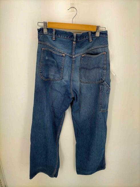 RED CAMEL 60S PRENTICEジップ オレンジステッチ ライトオンスデニムペインターパンツ メンズ