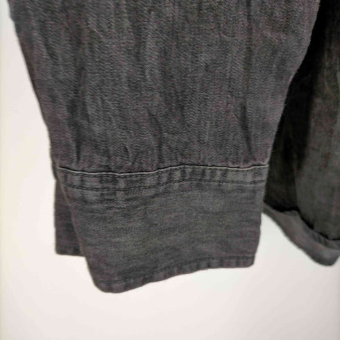 ギャップ Gap 白タグ L/Sインディゴツイルオーバーシャツ メンズ JPN:XL