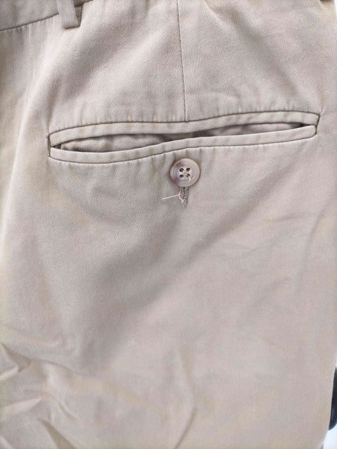 ポロバイラルフローレン Polo by RALPH LAUREN 90S MADE IN ITALY コットン2タックテーパードスラックス メンズ 36