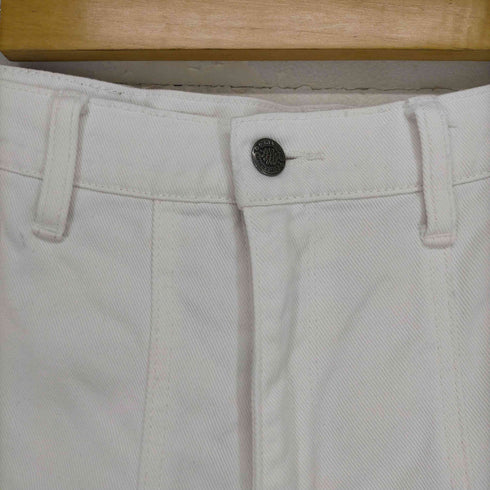 シマロン ジーンズ CIMARRON JEANS 切替カットオフワイドデニムパンツ レディース JPN:M