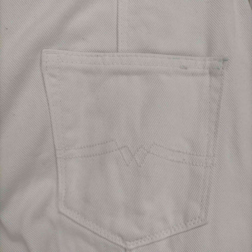シマロン ジーンズ CIMARRON JEANS 切替カットオフワイドデニムパンツ レディース JPN:M