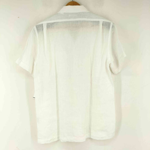 フェアファックス FAIRFAX リネン 開襟 S/Sシャツ ボックスシルエット メンズ JPN:M