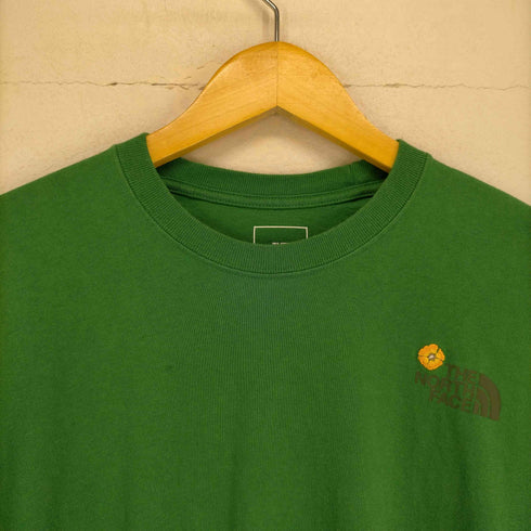 ザノースフェイス THE NORTH FACE ロングスリーブフラワーロゴL/S TEE メンズ JPN:S