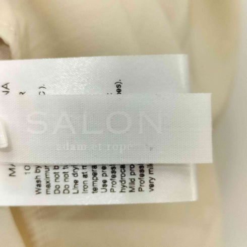 サロンアダムエロペ SALON adam et rope バックオープンギャザーブラウス レディース FREE
