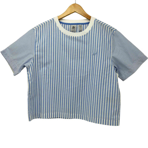 アディダスオリジナルス adidas Originals プレミアム エッセンシャルズ ポプリン半袖Tシャツ レディース import:L