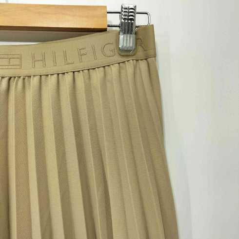 トミーヒルフィガー TOMMY HILFIGER ウエストロゴプリーツスカート レディース EUR:36
