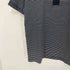 ラコステ LACOSTE フロントロゴワッペン ヘンリーネックボーダー半袖シャツ レディース 2