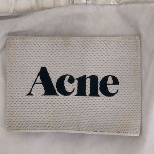アクネストゥディオズ ACNE STUDIOS ナイロンメタリックジップアップパーカー レディース 34