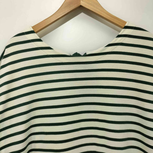 プチバトー PETIT BATEAU バックリボン ボーダーワンピース レディース JPN:3