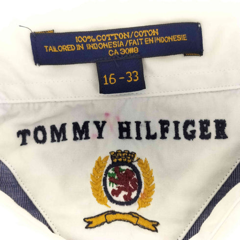 トミーヒルフィガー TOMMY HILFIGER ポケット L/S ドレスシャツ メンズ 16-33