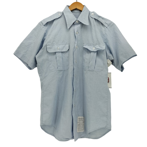 ユーエスアーミー US ARMY 90S utility shirts ダブルポケット エポレット S/S シャツ メンズ