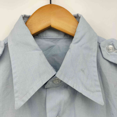 ユーエスアーミー US ARMY 90S utility shirts ダブルポケット エポレット S/S シャツ メンズ