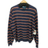 ポロラルフローレン POLO RALPH LAUREN 100%PIMA COTTON フロント刺繍 ボーダークルーネックロンT メンズ XL