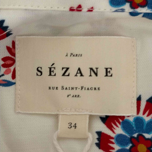セザンヌ SEZANE ANN シャツ Milo プリント レディース UK:6
