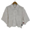 スローブイエナ SLOBE IENA crinkle crinkle crinkle 3D embroidery S/S shirts レディース FREE