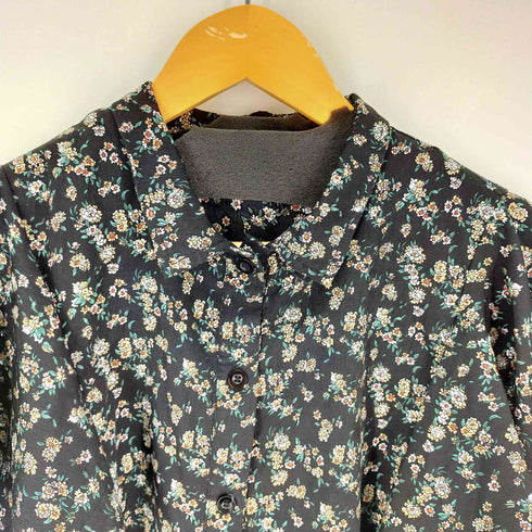 メルロー merlot S/S花柄シャツ 総柄 レディース