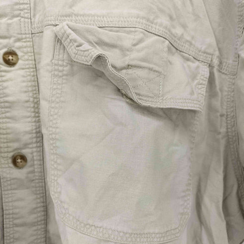 world wide sports man ダブルポケット S/S フィッシング シャツ メンズ import:L