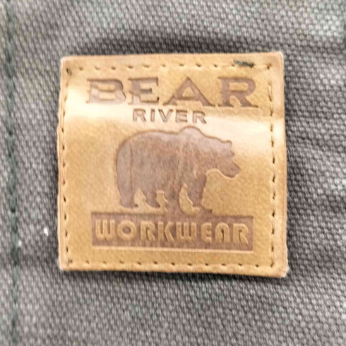 BEAR RIVER ダック地 ワーク オーバーオール メンズ 34×30