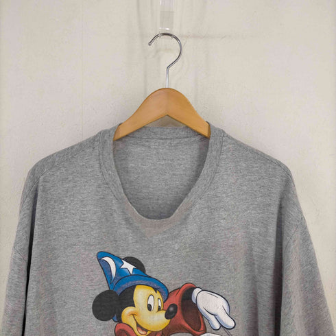 裾袖シングル 25周年 キャラクタープリント クルーネックTシャツ メンズ