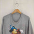 裾袖シングル 25周年 キャラクタープリント クルーネックTシャツ メンズ