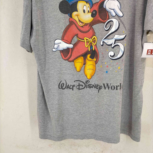 裾袖シングル 25周年 キャラクタープリント クルーネックTシャツ メンズ