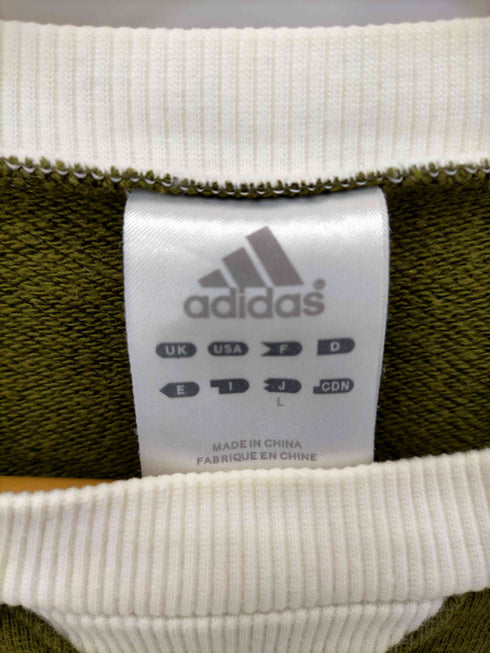 アディダス adidas 00S パフォーマンスロゴラグランパイピングスウェット メンズ JPN:L
