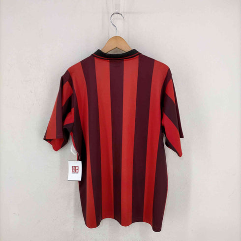 ALIC 太ストライプ 襟付きサッカーシャツ メンズ import:L