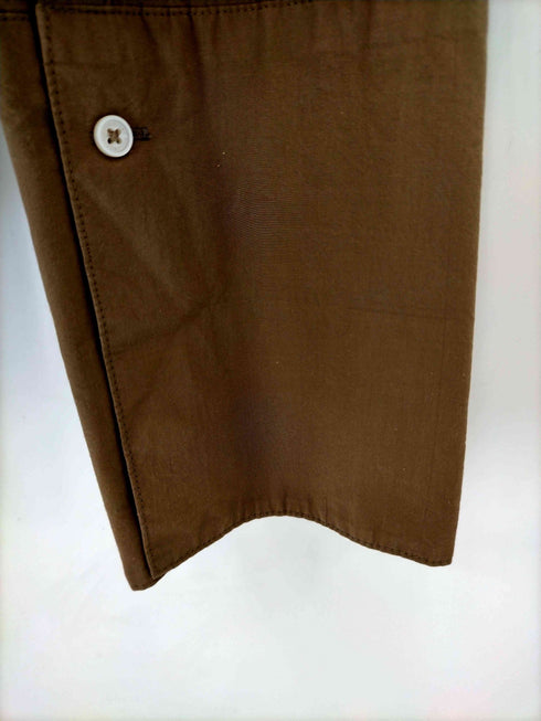 マッキントッシュフィロソフィー MACKINTOSH PHILOSOPHY ノーカラーコットンシャツ レディース JPN:38