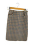 アクアスキュータム AQUASCUTUM ギンガムチェックバックジップスカート レディース 9