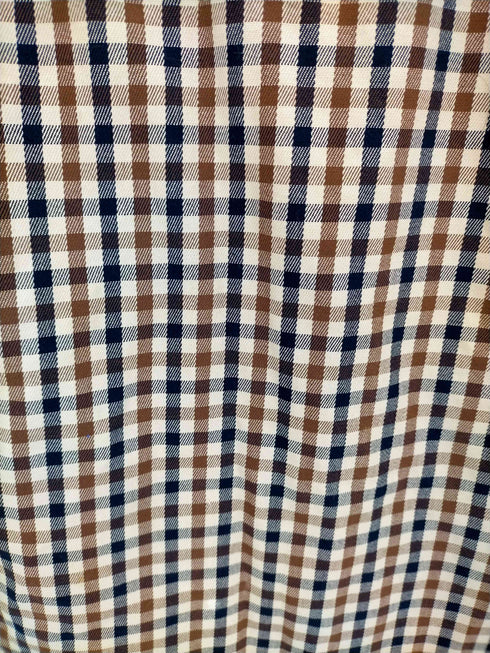 アクアスキュータム AQUASCUTUM ギンガムチェックバックジップスカート レディース 9