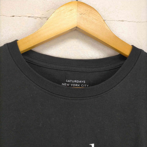 サタデーズニューヨークシティ Saturdays New York City ロゴプリントクルーネックTシャツ メンズ JPN:M