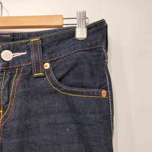 リーバイス Levis 911 カラフルステッチ ストレートジーンズ レディース 29インチ