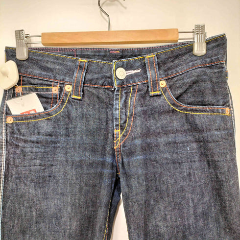 リーバイス Levis 911 カラフルステッチ ストレートジーンズ レディース 29インチ
