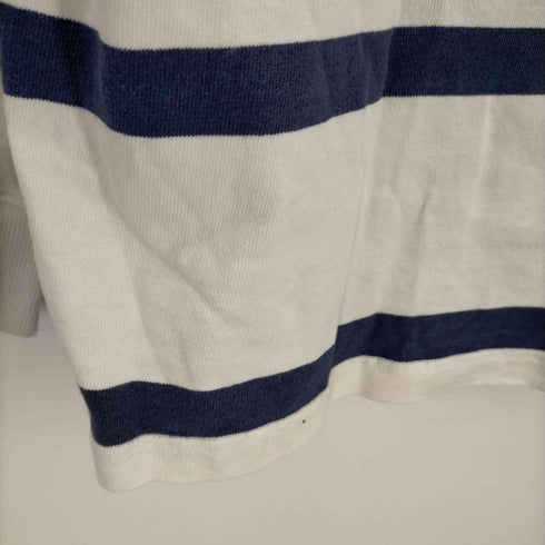 ポロバイラルフローレン Polo by RALPH LAUREN L/S スモールポニー刺繍ボーダーラガーシャツ メンズ JPN:L