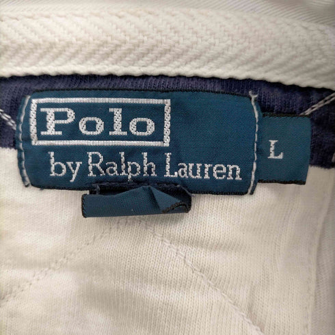 ポロバイラルフローレン Polo by RALPH LAUREN L/S スモールポニー刺繍ボーダーラガーシャツ メンズ JPN:L