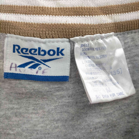 リーボック Reebok ロゴ刺繍ナイロンプルオーバー メンズ JPN:M
