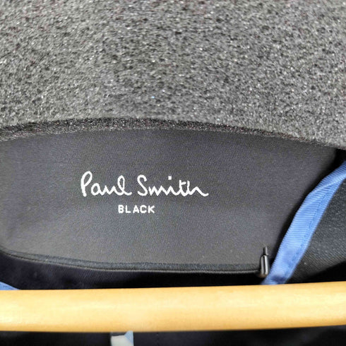 ポールスミスブラック Paul Smith BLACK ノーカラーライトコート コットン レディース JPN:38