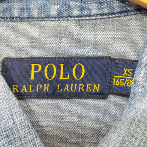 ポロラルフローレン POLO RALPH LAUREN ウエスタンデニムシャツ メンズ import:XS
