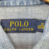 ポロラルフローレン POLO RALPH LAUREN ウエスタンデニムシャツ メンズ import:XS
