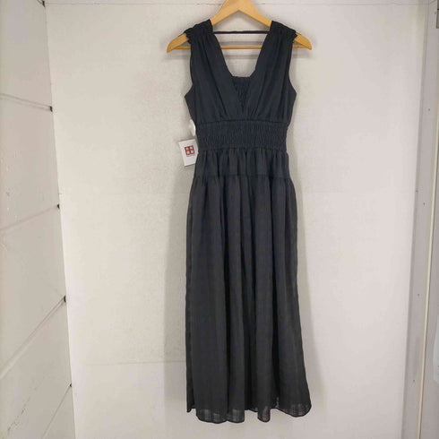 リリーブラウン Lily Brown エアリーチェックシャーリングワンピース レディース ONE SIZE