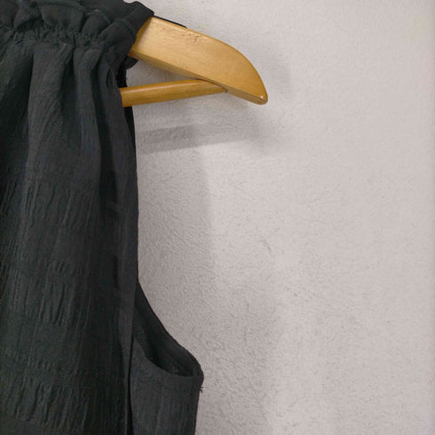リリーブラウン Lily Brown エアリーチェックシャーリングワンピース レディース ONE SIZE