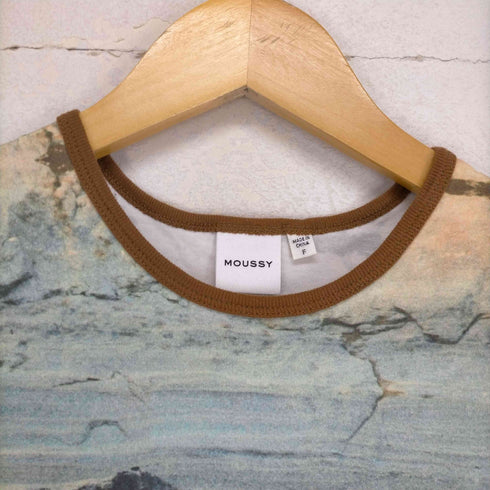 マウジー moussy NATURE FEEL Tシャツ レディース FREE