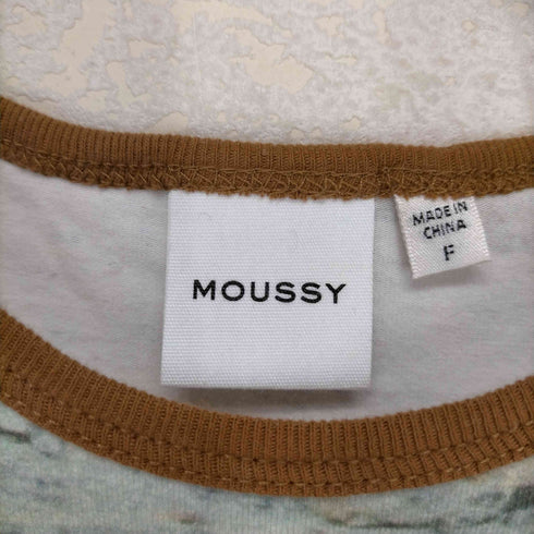 マウジー moussy NATURE FEEL Tシャツ レディース FREE