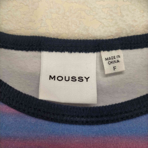 マウジー moussy NATURE FEEL Tシャツ レディース FREE